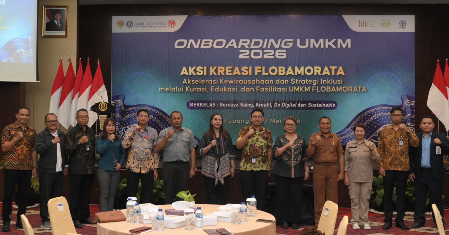 Aksi Kreasi Flobamorata yang dilaksanakan Selasa, 5 Mei 2026 di Ruang Nembrala, Kantor Perwakilan Bank Indonesia Provinsi NTT / foto: ist