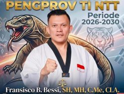 Taekwondo NTT Dukung Penuh Gonzalo Muga Sada Pimpin KONI Nagekeo