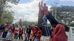 Demo di Kejati NTT, IMM NTT Tolak Kriminalisasi Jonas Salean