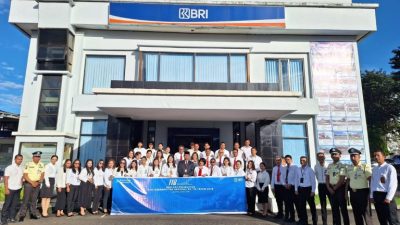 BRI Ruteng Gelar Upacara Bendera Dalam Rangka Peringati Harkitnas ke-118