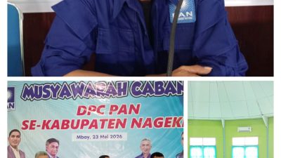 DPD PAN Nagekeo Kembali Dipimpin Adimat Mane Tima