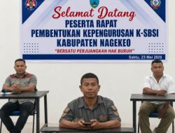 Organisasi Buruh Resmi Berdiri di Nagekeo, K-SBSI Siap Kawal Hak Pekerja
