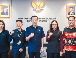Wakil Wali Kota Kupang Temui Wamenpora, Bahas Pembinaan Atlet dan Persiapan PON 2028
