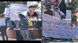 Aliansi NTT Menggugat Menggelar Demo dengan 28 Tuntutan, Mendesak DPR RI dan MPR Turunkan Presiden Prabowo-Gibran