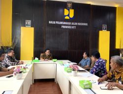 Wakil Bupati Nagekeo Koordinasi dengan BPJN NTT, Percepat Usulan Inpres Jalan Daerah