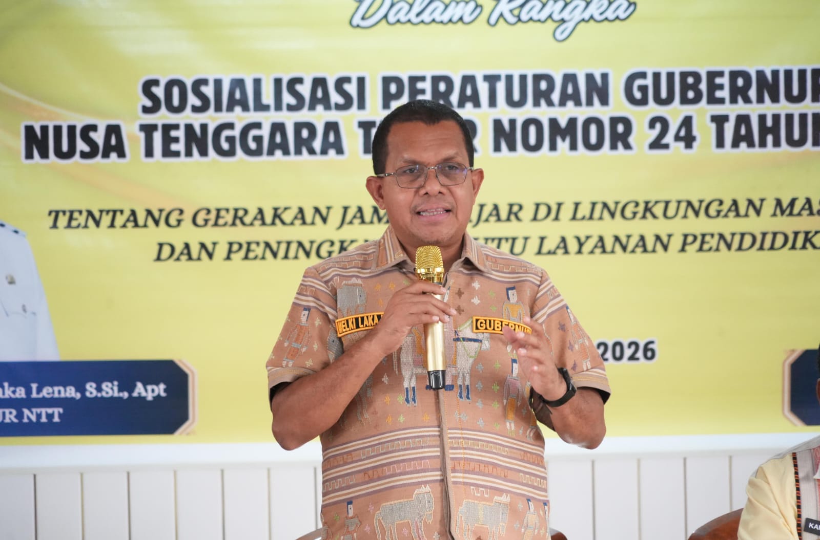 Gubernur NTT, Melki Laka Lena / foto: ist