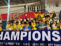 PS Malaka U-12 Juara Piala Presiden Region NTT