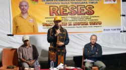 Reses di Nagekeo, Paul Nuwa Veto Dorong Pemprov NTT Percepat Penanganan Jembatan Pomakeke