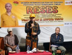 Reses di Nagekeo, Paul Nuwa Veto Dorong Pemprov NTT Percepat Penanganan Jembatan Pomakeke