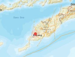 Gempa Bumi 5,5 Magnitudo Guncang Kupang
