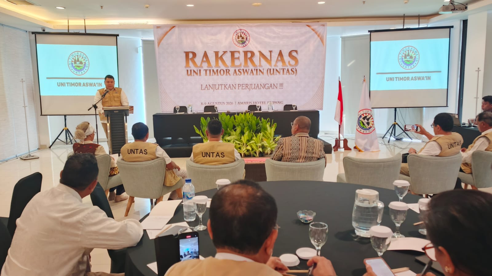 Rakernas UNTAS, di Kupang, Sabtu, 8 Agustus 2026 / foto: Gorby Rumung