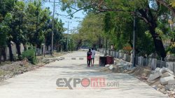 Progres 77 Persen, Jalan Samping GOR Ditargetkan Selesai 11 September