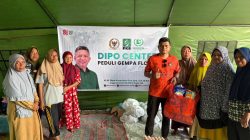 “Dipo Center Peduli” Salurkan Bantuan untuk Korban Bencana Gempa Flores