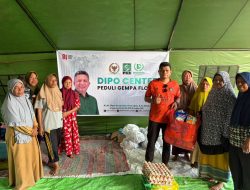 “Dipo Center Peduli” Salurkan Bantuan untuk Korban Bencana Gempa Flores