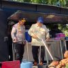 Prabowo Cek Dapur Lapangan Polri untuk Pengungsi Gempa di Nagekeo