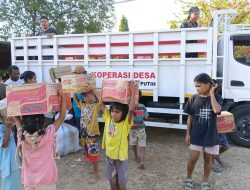 Truk Koperasi Merah Putih Dikerahkan Salurkan Bantuan Gempa Flores