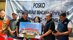 Kabupaten Kupang Datang Bawa Rp1 Miliar untuk Korban Gempa Nagekeo