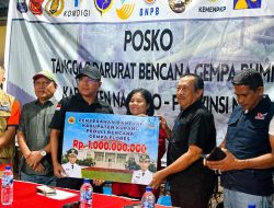 Kabupaten Kupang Datang Bawa Rp1 Miliar untuk Korban Gempa Nagekeo