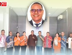 Ketua Koperasi Swasti Sari Yohanes Sason Helan dan Para Wakil Ketua dan Bendahara Bertemu GM Koperasi Swasti Sari Dan Semua Karyawan Yang Menyambut Sukacita
