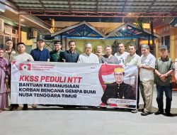 KKSS NTT Salurkan Bantuan Rp150 Juta untuk Korban Gempa Flores