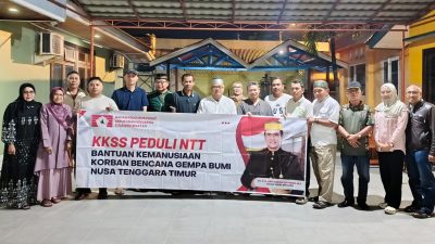 KKSS NTT Salurkan Bantuan Rp150 Juta untuk Korban Gempa Flores