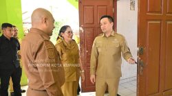 Plafon Kelas SMPN 2 Kupang Rusak, Christian Widodo Langsung Turun Tangan