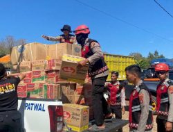 Peduli Pendidikan Anak Korban Gempa, Polda NTT Salurkan Seragam, Sepatu dan Tas ke Ende