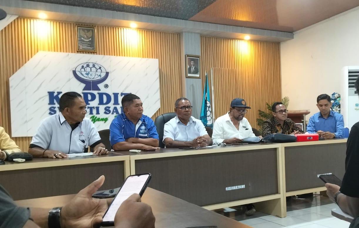 Konferensi Pers Jajaran Pengurus dan Pengawas Kopdit Swasti Sari dan kuasa hukum, Senin, 7 September 2026 / foto: istimewa