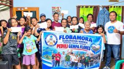 Dari Tanah Papua, Flobamora Mimika Bawa Solidaritas untuk Korban Gempa Flores