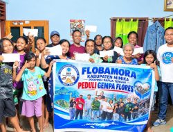 Dari Tanah Papua, Flobamora Mimika Bawa Solidaritas untuk Korban Gempa Flores