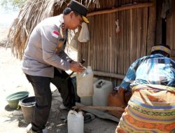 Polda NTT Hadirkan Sumur Bor, Warga Benu Tak Lagi Berjalan Jauh Cari Air