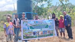 Tim Undana Hidupkan Pertanian Baumata Timur, Air Embung Oelanisa Jangkau Lahan Kering