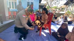 Polres Ende Bawa Semangat Baru bagi Anak-anak Terdampak Gempa