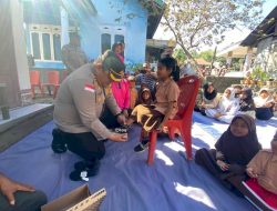 Polres Ende Bawa Semangat Baru bagi Anak-anak Terdampak Gempa