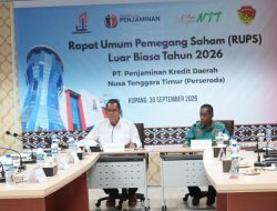 Jamkrida NTT Dapat Penyertaan Modal Rp21 Miliar, Frans Sales Sodo Jadi Komut