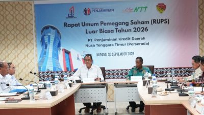 Jamkrida NTT Dapat Penyertaan Modal Rp21 Miliar, Frans Sales Sodo Jadi Komut