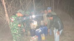 Sinergi di Perbatasan, Satgas Bais TNI dan Satgas SGI Gagalkan Penyelundupan BBM ke Timor Leste
