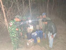 Sinergi di Perbatasan, Satgas Bais TNI dan Satgas SGI Gagalkan Penyelundupan BBM ke Timor Leste