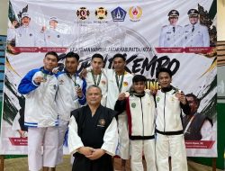 Sementara Raih Dua Emas dan Empat Perak, Kempo Kota Kupang Bidik Juara Umum Badung Cup 2026