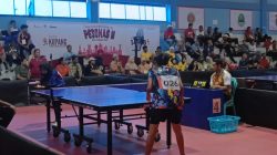 Jawa Barat Geser Tuan Rumah NTT di Cabor Tenis Meja PESONAS II, Sabet Medali Terbanyak