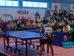 Jawa Barat Geser Tuan Rumah NTT di Cabor Tenis Meja PESONAS II, Sabet Medali Terbanyak
