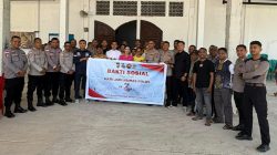 Komunitas Katolik Polresta Kupang Kota Salurkan Bantuan untuk Pembangunan Gereja HKY Beumopu